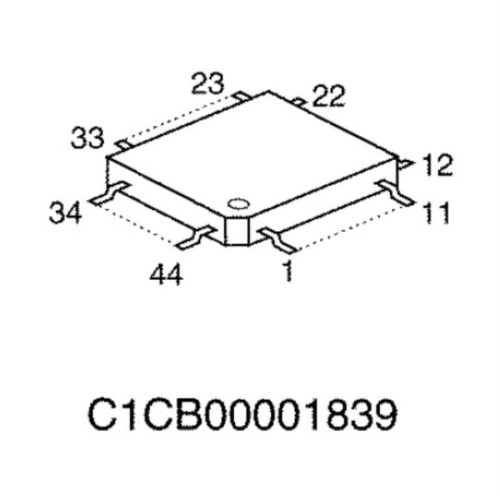 изображение Микросхема C1CB00001839 (Микросхема ZC1CB00001839 IC, PERIPHERAL MCU ML60852A магазин Компании Интерком-НН картинка C1CB00001839 микросхема (ZC1CB00001839 микросхема IC, PERIPHERAL MCU ML60852A от магазина Интерком-НН