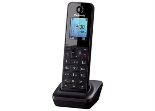 изображение Дополнительная трубка Panasonic KX-TGHA20RUB DECT (радиотелефон) , цвет: черный магазин Компании Интерком-НН картинка Panasonic KX-TGHA20RUB - Дополнительная трубка DECT (радиотелефон) , цвет: черный от магазина Интерком-НН