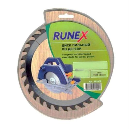 картинка Диск пильный по дереву 190мм х24зубх30/20мм Runex 551008 от магазина Интерком-НН
