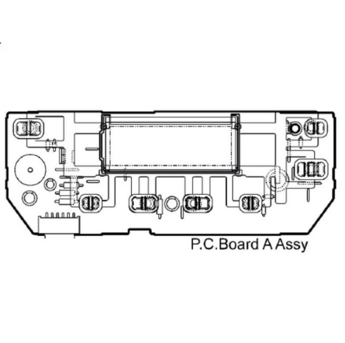 картинка Panasonic ADR30K167 плата дисплея и управления (P.C.Board A assy) хлебопечки SD-2500WTS от магазина Интерком-НН фото 2