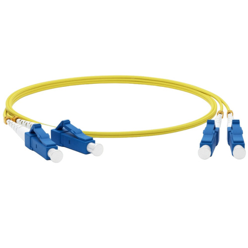 картинка Патч-корд оптический (optic patch cord) LC/UPC-LC/UPC SM 9/125мкм одномодовый (duplex) 10 метров от магазина Интерком-НН
