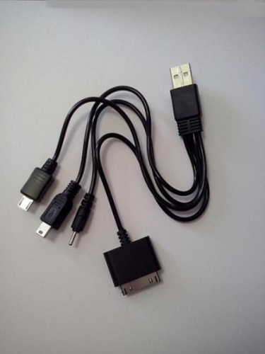 изображение Универсальный USB мульти-шнур для зарядки телефонов и устройств 4 штекера магазин Компании Интерком-НН картинка Универсальный USB мульти-шнур для зарядки телефонов и устройств 4 штекера от магазина Интерком-НН