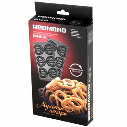 картинка Redmond RAMB-08 панель "крендель малый" 2шт (форма для выпечки кренделей) для мультипекаря 6 серии от магазина Интерком-НН