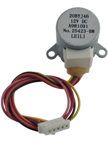 картинка Panasonic CWA981091 (20BYJ46) электродвигатель привода жалюзи DC12V разъем PH2 внутреннего блока  от магазина Интерком-НН