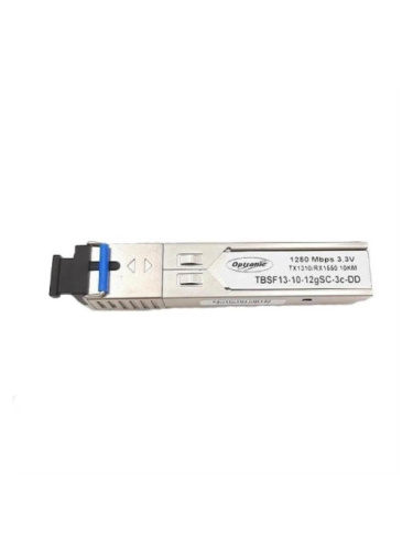 картинка Optronic TBSF13-10-12gSC-3c-DD Модуль SFP WDM трансивер, 1.25Гбит/с, 1310/1550нм, 10км, DDM от магазина Интерком-НН