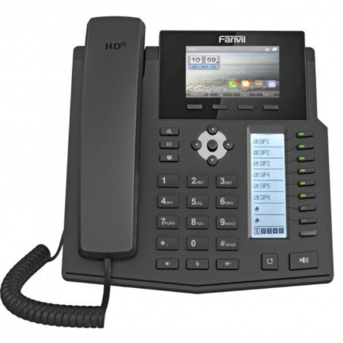 картинка Телефон IP Fanvil X5S черный от магазина Интерком-НН