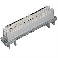 картинка WT-1006A Плинт десять пар (0-9) размыкаемый тип Krone от магазина Интерком-НН