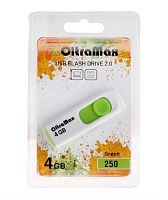 картинка Память USB 4Gb OltraMax 250 зеленый (OM-4GB-250-Green) от магазина Интерком-НН