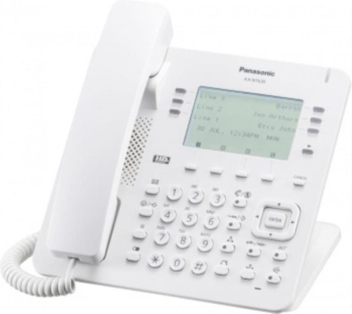 картинка Телефон IP Panasonic KX-NT630RU белый от магазина Интерком-НН фото 9