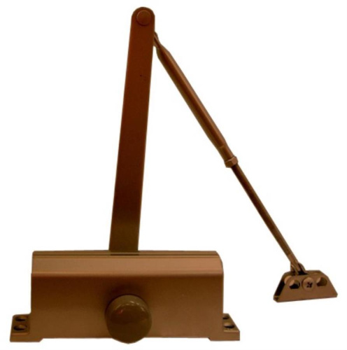 картинка Quantum QM-D74 Доводчик на дверь весом 85 кг, цвет: коричневый от магазина Интерком-НН