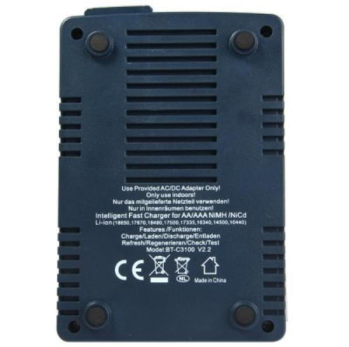 картинка Opus BT-C3100 v2.2 Универсальное зарядное устройство на 4 аккумулятора Ni-Cd / Ni-Mh и Li-Ion от магазина Интерком-НН фото 3