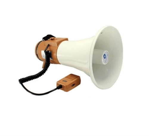 изображение Мегафон ручной Arstel TS-125B 18/25 Вт с выносным микрофоном, 9 В (6×1,5 В) магазин Компании Интерком-НН картинка Arstel TS-125B Мегафон ручной 18/25 Вт с выносным микрофоном, 9 В (6×1,5 В) от магазина Интерком-НН