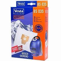картинка Vesta filter BS03S комплект мешков-пылесборников синтетических (4шт+ 2 фильтра) для пылесоса Bosch от магазина Интерком-НН