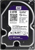 картинка Western Digital WD20PURX (purple) Жесткий диск для видеорегистраторов 2 Tb 64 Mb SATA-III от магазина Интерком-НН