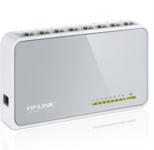 изображение Неуправляемый коммутатор TP-Link TL-SF1008D с 8 портами 10/100 Мбит/с магазин Компании Интерком-НН фото 2 картинка TP-Link TL-SF1008D неуправляемый коммутатор с 8 портами 10/100 Мбит/с от магазина Интерком-НН фото 2