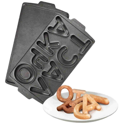 картинка Redmond RAMB-38 панель "ласточка" 2шт (форма для выпечки печенья в виде букв) для мультипекаря  от магазина Интерком-НН фото 3