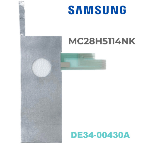 изображение Samsung DE34-00430A сенсорная панель управления для микроволновой печи (СВЧ) 74.26 х 191.2мм магазин Компании Интерком-НН картинка Samsung DE34-00430A сенсорная панель управления для микроволновой печи (СВЧ) MC28H5114NK от магазина Интерком-НН