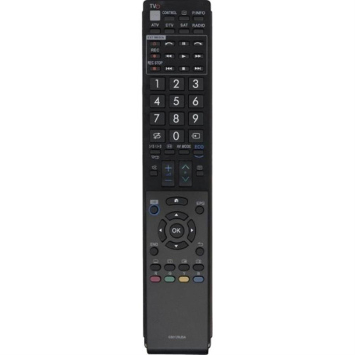 картинка Huayu GB012WJSA (18180) пульт дистанционного управления (ПДУ) для телевизора Sharp от магазина Интерком-НН