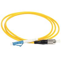 картинка Патч-корд оптический (optic patch cord) FC/UPC-LC/UPC SM 9/125мкм одномодовый (simplex) 3 метра от магазина Интерком-НН