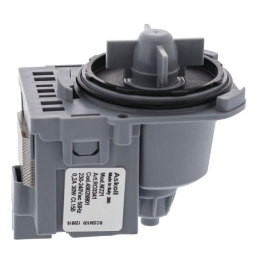 картинка Askoll 49028801 (RS0650) сливной насос (помпа) M221 30Вт 0,2 А для стиральной машины Indesit от магазина Интерком-НН фото 2
