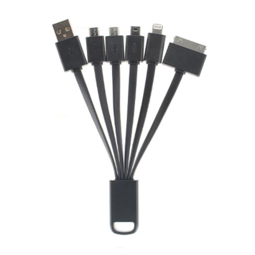 изображение Кабель USB Robiton P9 Apple 30pin, Apple 8pin (Lightning), Mini-USB, Micro-USBх2, черный 15см магазин Компании Интерком-НН картинка Кабель USB Robiton P9 Apple 30pin, Apple 8pin (Lightning), Mini-USB, Micro-USBх2, черный 15см от магазина Интерком-НН