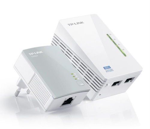 изображение Комплект N300 AV500 Wi-Fi Powerline адаптеров TP-Link TL-WPA4220KIT магазин Компании Интерком-НН картинка TP-Link TL-WPA4220KIT Комплект N300 AV500 Wi-Fi Powerline адаптеров от магазина Интерком-НН