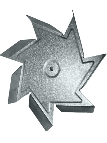 картинка Крыльчатка двигателя конвекции 7 лопастей C00390294, H=21мм, D=145мм для духового шкафа  Whirlpool от магазина Интерком-НН фото 2