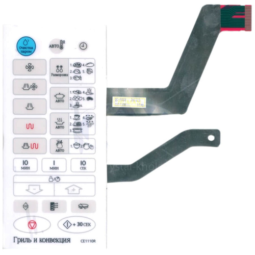 картинка Samsung DE34-00185B Сенсорная панель управления СВЧ печи CE1110R от магазина Интерком-НН фото 2