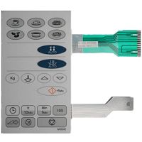 картинка Samsung DE34-10123C Сенсорная панель для СВЧ (микроволновой) печи M9G45 белая от магазина Интерком-НН