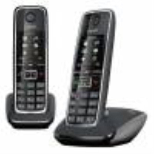 изображение Р/Телефон Dect Gigaset C530 DUO RUS черный (труб. в компл.:2шт) АОН магазин Компании Интерком-НН фото 3 картинка Р/Телефон Dect Gigaset C530 DUO RUS черный (труб. в компл.:2шт) АОН от магазина Интерком-НН фото 3