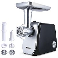 картинка Haier HMG-119 Мясорубка 1200Вт LED подсветка, алюминиевая чаша, 2.2кг/мин от магазина Интерком-НН