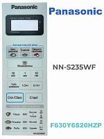 картинка Panasonic F630Y6S20HZP Сенсорная панель на русском для СВЧ (микроволновой печи) NN-S235WF от магазина Интерком-НН