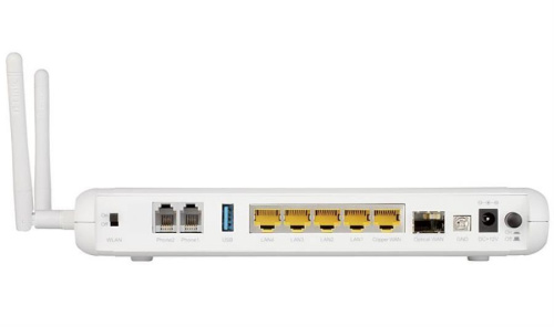 картинка DVG-N5402GF Маршрутизатор с 2 портами FXS, 1 портом WAN 10/100/1000Base-TX, 1 порт WAN 1000 Мбит/с ( от магазина Интерком-НН фото 2