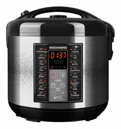 изображение Мультиварка, 700Вт, 5л, цвет серебристый/черный Redmond RMC-M40S магазин Компании Интерком-НН картинка Redmond RMC-M40S Мультиварка, 700Вт, 5л, цвет серебристый/черный от магазина Интерком-НН