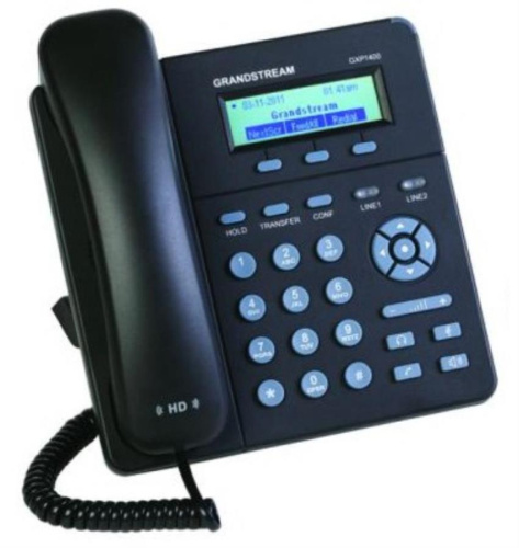изображение IP телефоны Grandstream GXP1400 магазин Компании Интерком-НН картинка GXP1400 IP-телефон Grandstream , Ethernet 10/100Мб/с,SIP 2.0 от магазина Интерком-НН