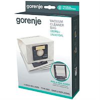 картинка Gorenje 570731 мешок-пылесборник (5шт + 1 фильтр мотора) для пылесоса  от магазина Интерком-НН