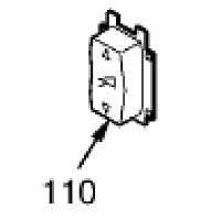 картинка Panasonic PNBC1265Y2 Кнопка для трубки радиотелефона KX-TG6411RU, KX-TG6412RU, KX-TG6421RU от магазина Интерком-НН