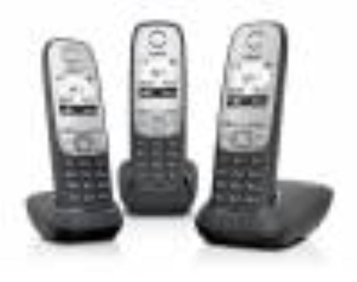 изображение Р/Телефон Dect Gigaset A415 TRIO RUS черный (труб. в компл.:3шт) АОН магазин Компании Интерком-НН фото 3 картинка Р/Телефон Dect Gigaset A415 TRIO RUS черный (труб. в компл.:3шт) АОН от магазина Интерком-НН фото 3