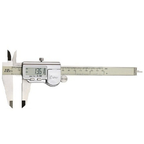 картинка Штангенциркуль 5111-150 электронный 0-150мм большой ЖК-дисплей IP67, нержавеющая сталь от магазина Интерком-НН фото 4