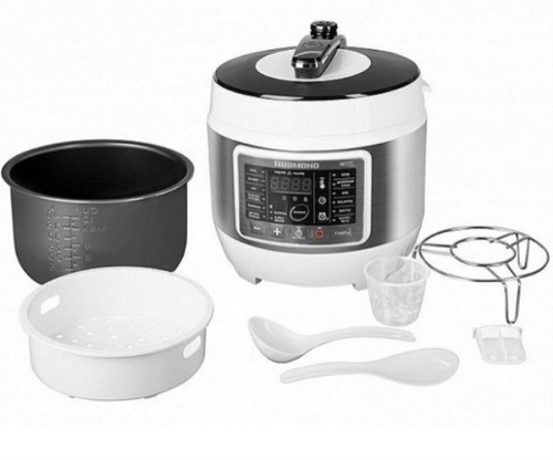 картинка Redmond RMC-PM503 мультиварка-скороварка 900 Вт, 5 л, программа приготовления под вакуумом от магазина Интерком-НН фото 3