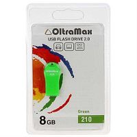 картинка Память USB 8Gb OltraMax 210 зеленый (OM-8GB-210-Green) от магазина Интерком-НН