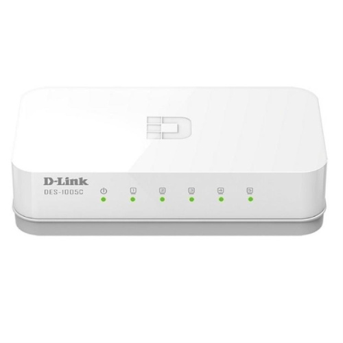 картинка D-Link DES-1005C/A1A Неуправляемый коммутатор с 5 портами 10/100Base-TX и функцией энергосбережения от магазина Интерком-НН фото 2