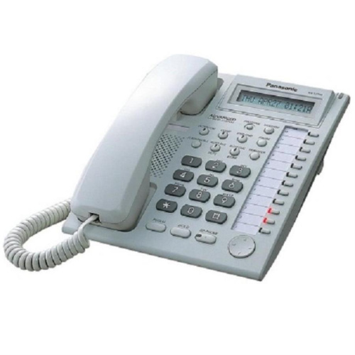изображение Системный телефон Panasonic KX-T7730 RU 12кнопок с индикацией, 1строчный дисплей , спикерфон магазин Компании Интерком-НН картинка Panasonic KX-T7730RU Системный телефон 12кнопок с индикацией, 1строчный дисплей , спикерфон от магазина Интерком-НН