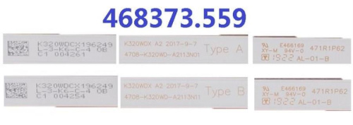 картинка Panasonic 468373.559 Комплект модулей подсветки (2шт.) для телевизора TX-32ER250ZZ от магазина Интерком-НН фото 3