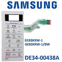 картинка Samsung DE34-00438A сенсорная панель управления для микроволновой печи (СВЧ) GE83KRW-1/BW от магазина Интерком-НН