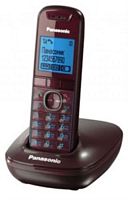 картинка Panasonic KX-TG5511RUR - беспроводной телефон DECT (радиотелефон) , цвет: Красный  от магазина Интерком-НН