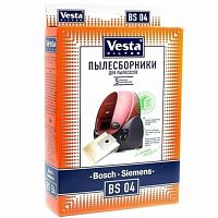 картинка Vesta filter BS04 комплект мешков-пылесборников бумажных (5шт) для пылесоса Bosch, Siemens от магазина Интерком-НН