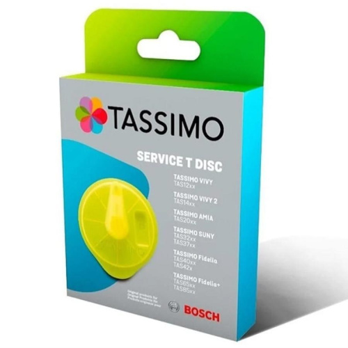 изображение Сервисный T DISC для приборов TASSIMO Bosch 17001490 магазин Компании Интерком-НН картинка Bosch 17001490 Сервисный Т-диск для приборов TASSIMO, желтый от магазина Интерком-НН
