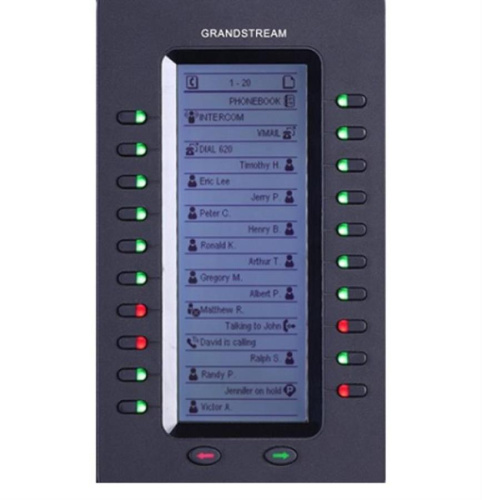картинка GXP2200EXT Модуль расширения Grandstream, 20 программируемых клавиш,  графический LCD дисплей от магазина Интерком-НН
