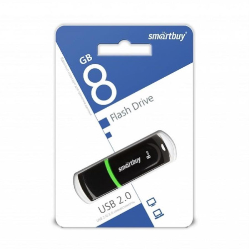 изображение Память USB 8Gb Smart Buy Paean черный 2.0 (SB8GBPN-K) магазин Компании Интерком-НН картинка Память USB 8Gb Smart Buy Paean черный 2.0 (SB8GBPN-K) от магазина Интерком-НН